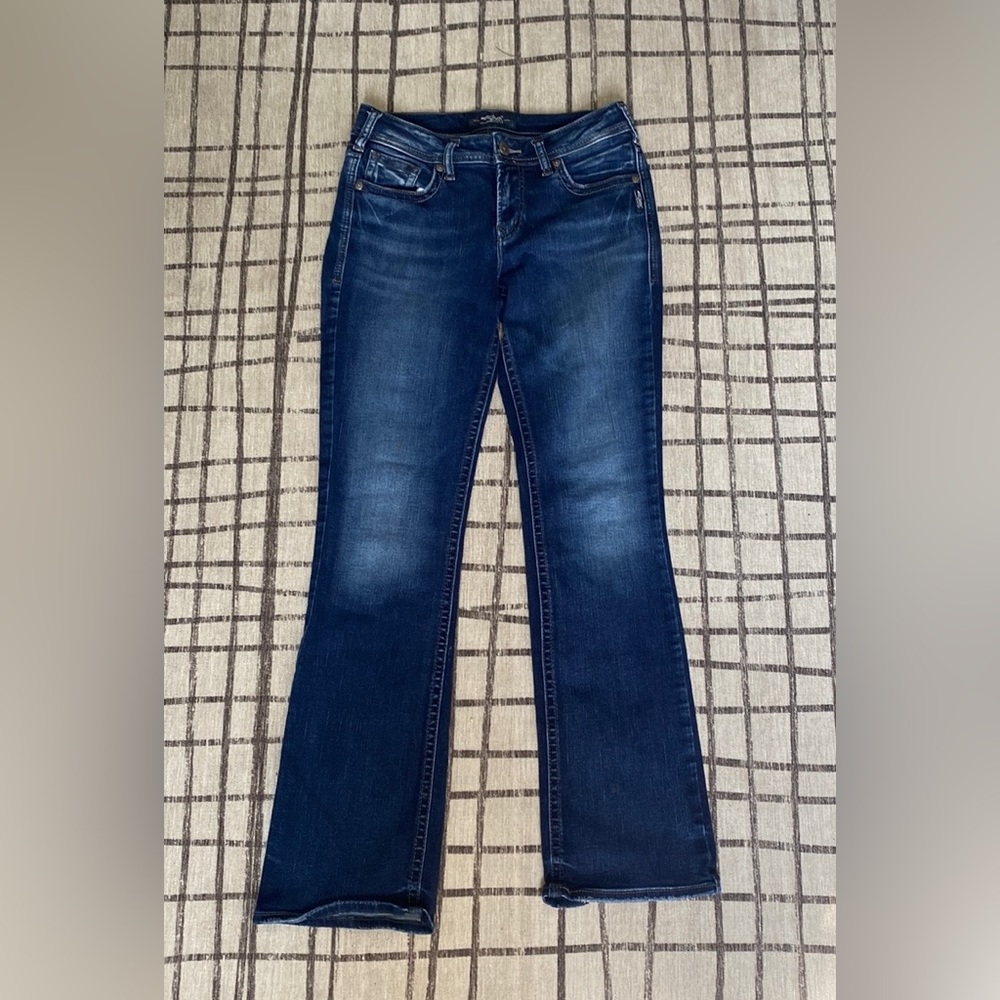 Silver jeans